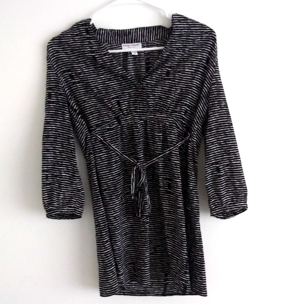 striped blouse